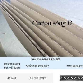 Alternative view of THÙNG CARTON 3 LỚP SÓNG B