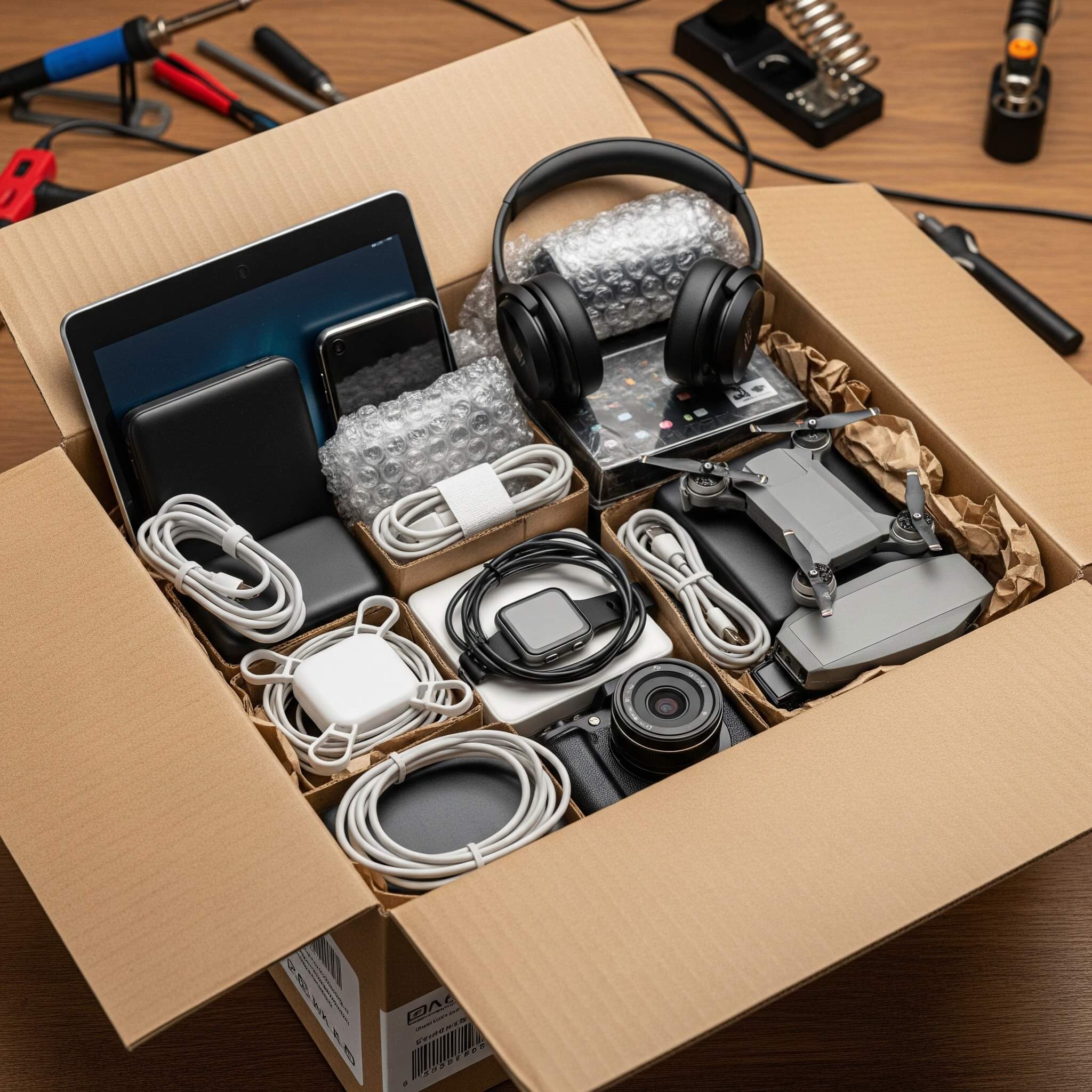 thung carton nganh dien tu