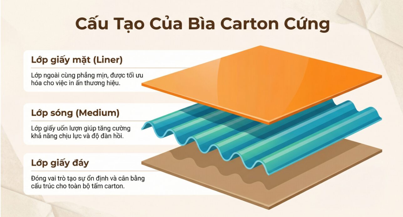 cau tao cua bia carton cung