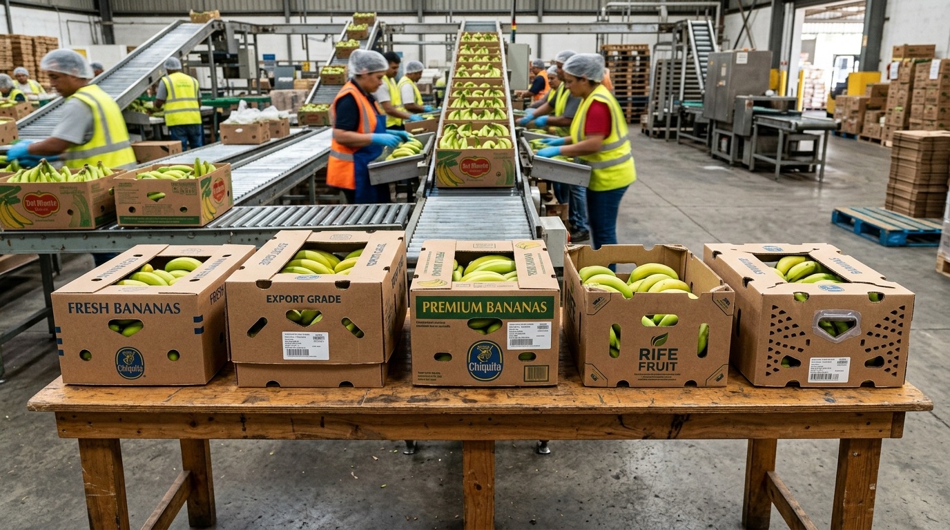 Thùng carton đựng chuối 