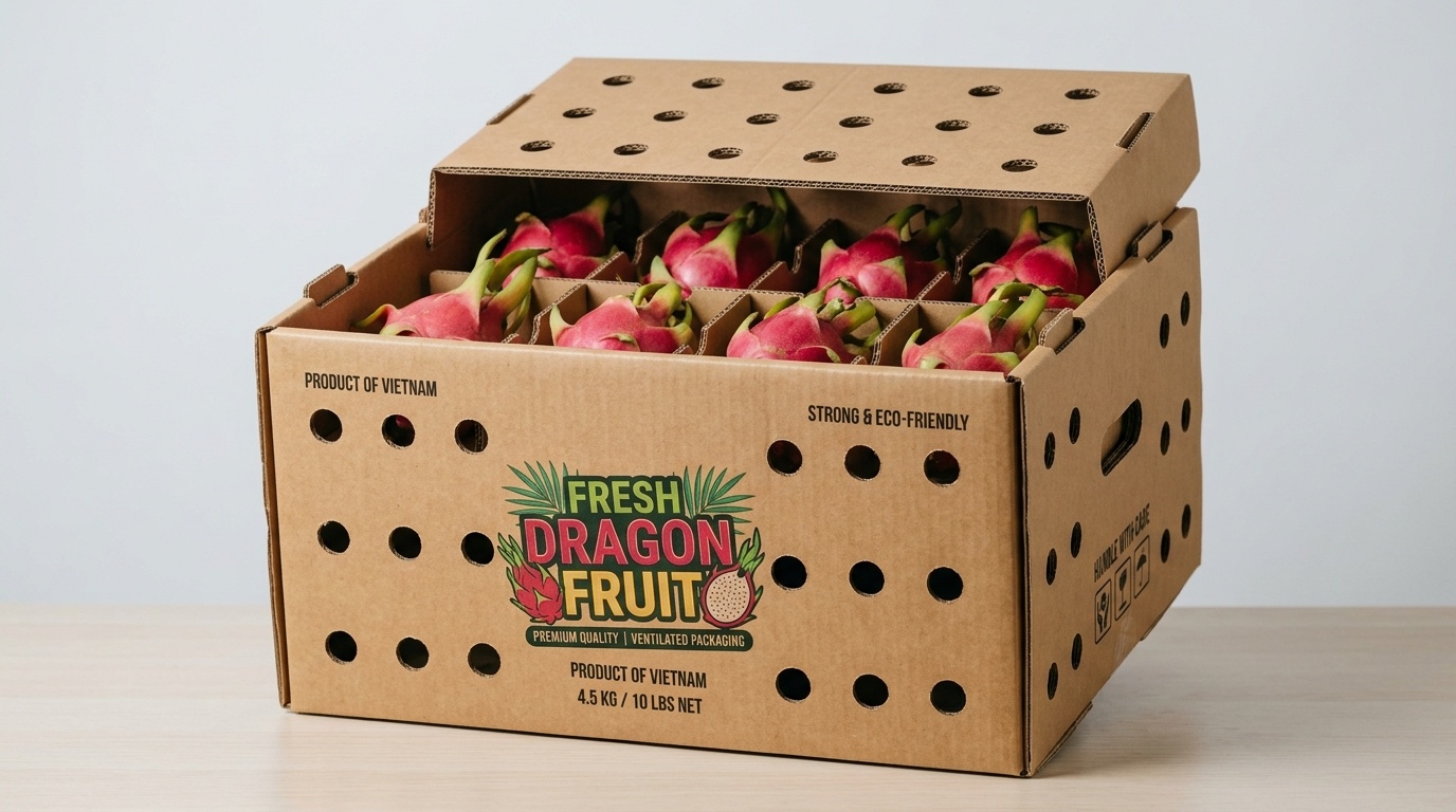 Thùng carton đựng thanh long