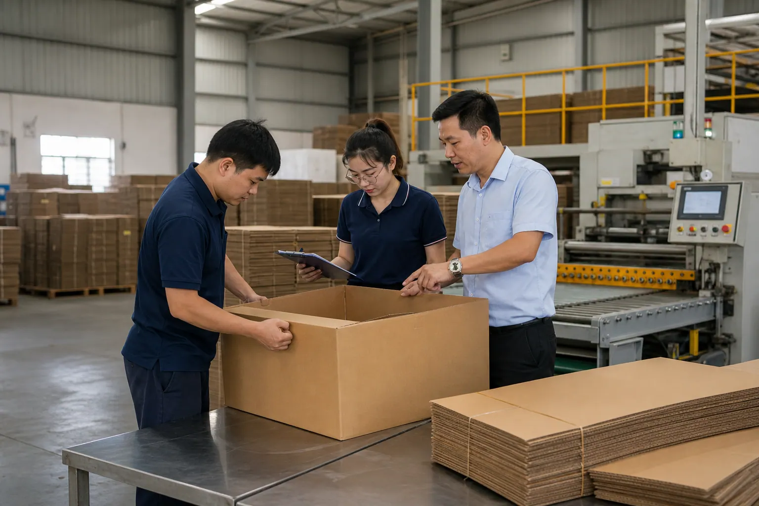 Tiêu chí lựa chọn đơn vị cung cấp - thùng carton đựng gỗ xuất khẩu