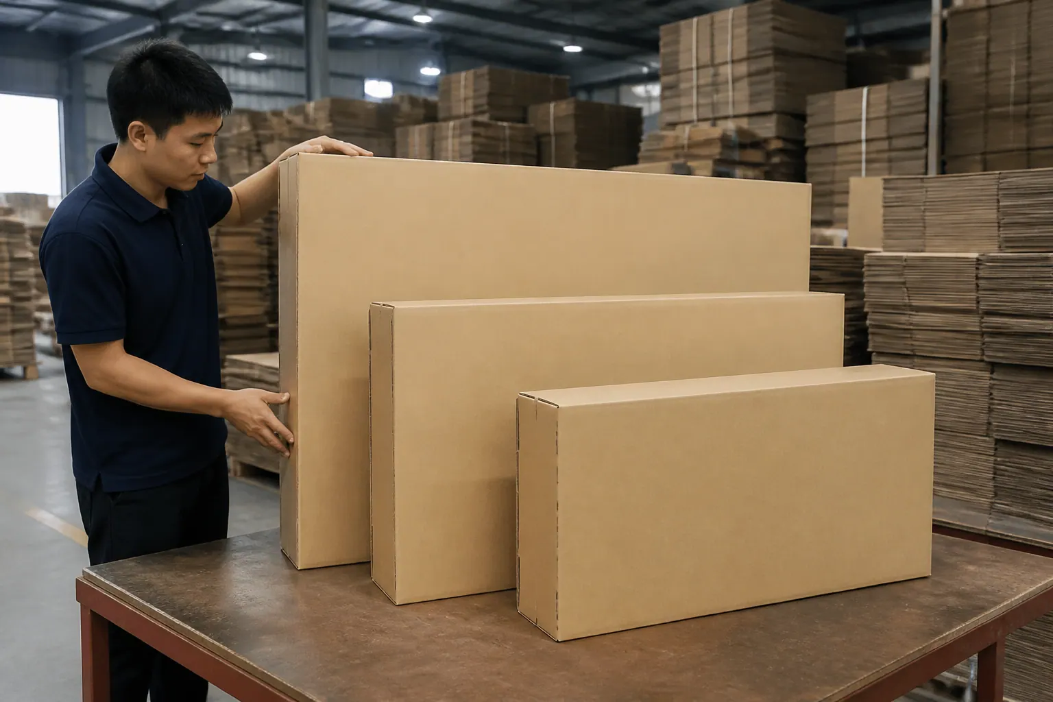 Yếu tố ảnh hưởng đến giá cả - thùng carton đựng màn hình máy tính