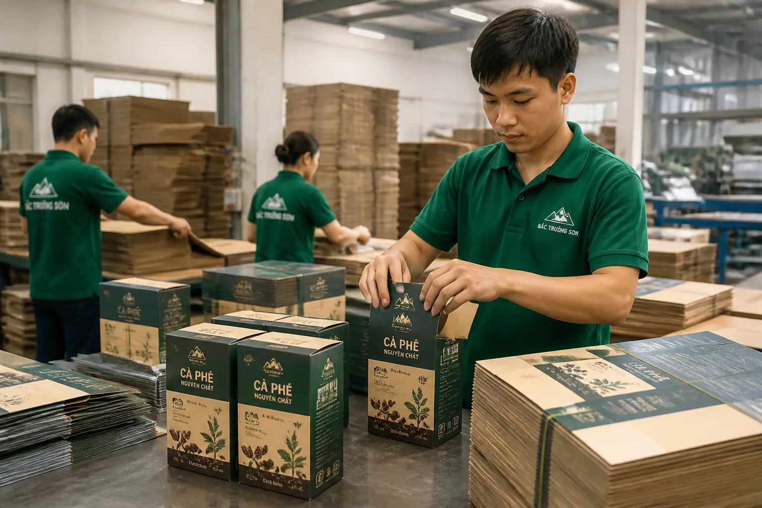 Bắc Trường Sơn - Nhà Sản Xuất Bao Bì Carton Uy Tín Cho Ngành Cà Phê | hộp carton đựng cà Bắc Trường Sơn - Nhà Sản Xuất Bao Bì Carton Uy Tín Cho Ngành Cà Phê - hộp carton đựng cà phê