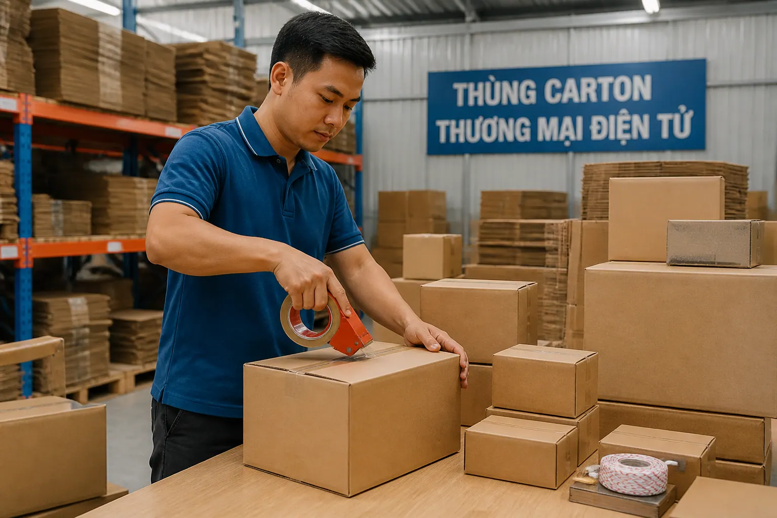 Bảng báo giá thùng carton thương mại điện tử tham khảo 2026