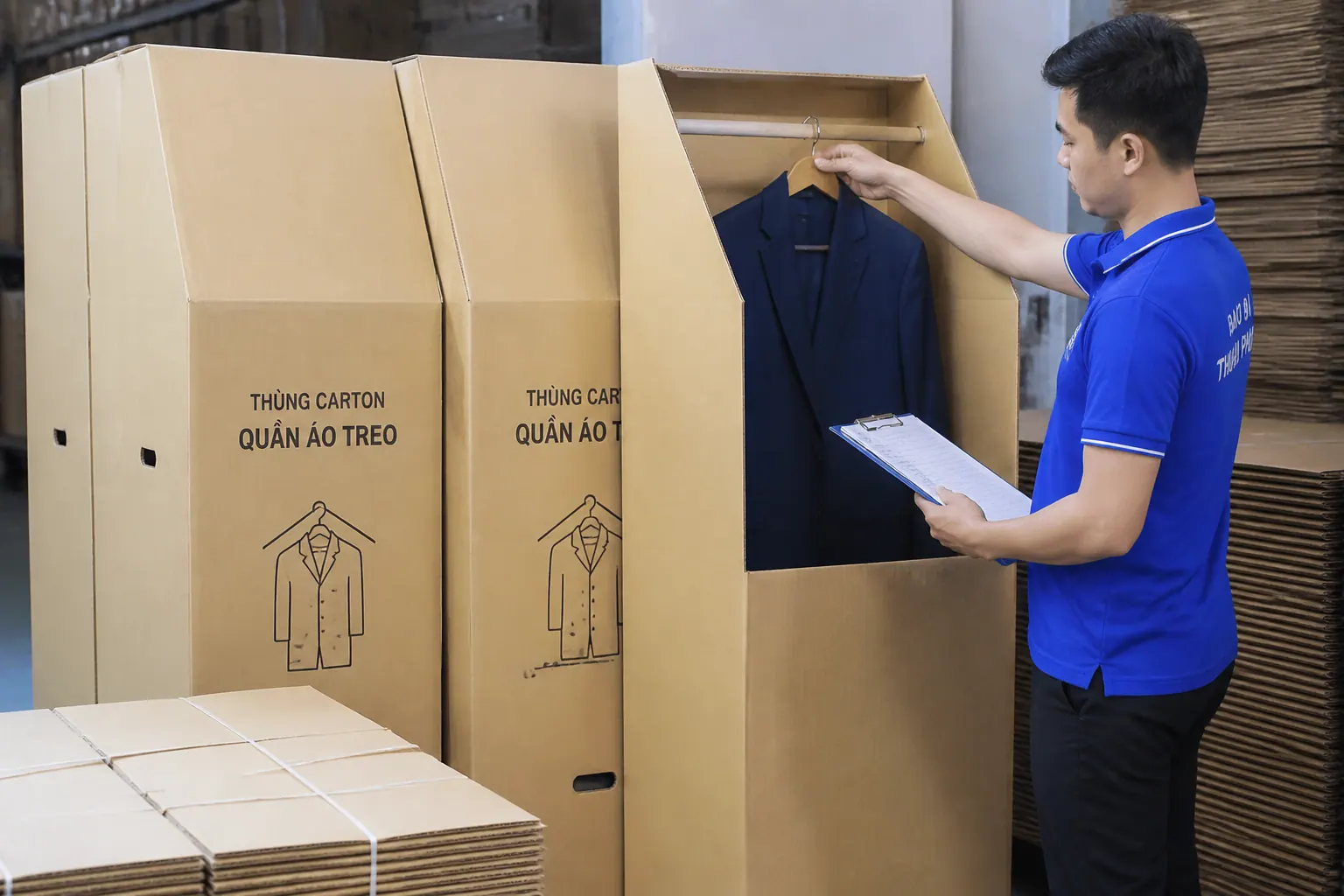 Bảng Giá Thùng Carton Quần Áo Treo Tham Khảo 2026
