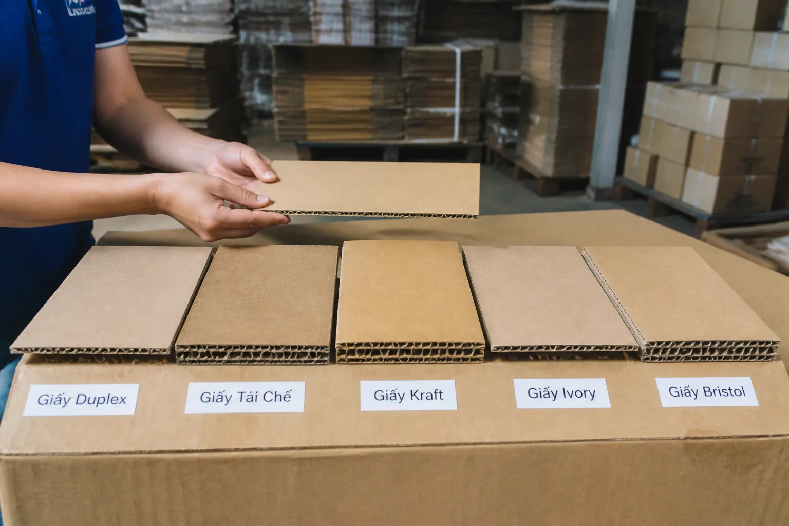 Bảng so sánh chất lượng giữa các loại giấy carton phổ biến - chất lượng bao bì carton