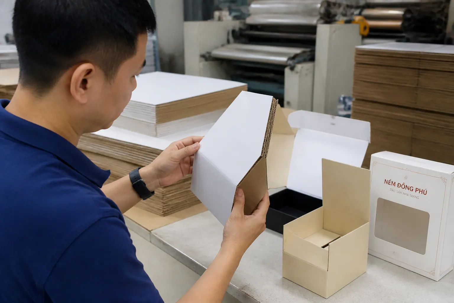 bao bì carton bồi