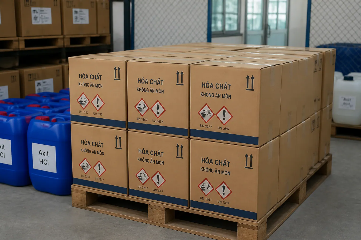 bao bì carton hóa chất