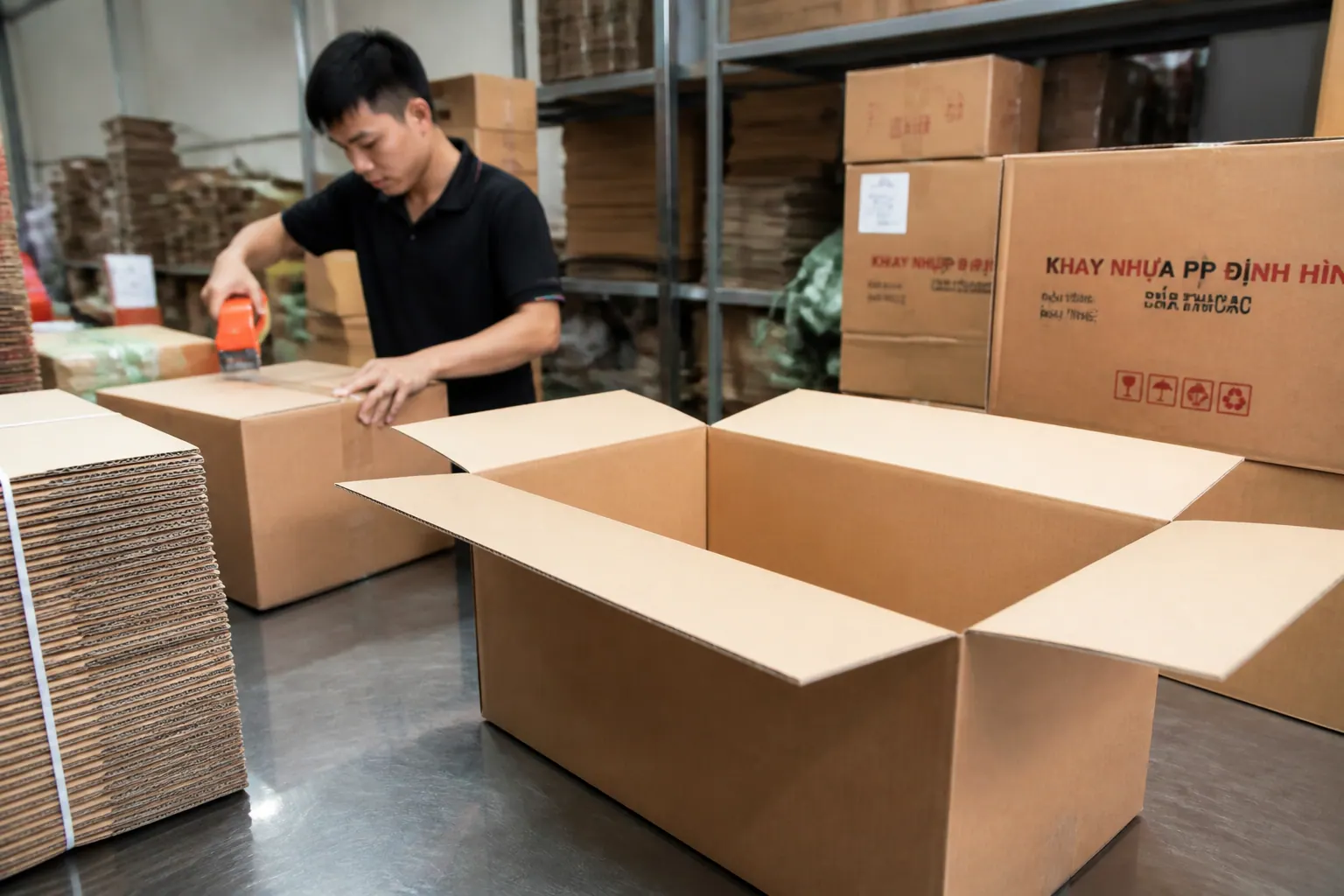 Bao bì carton là gì? - cấu tạo bao bì carton