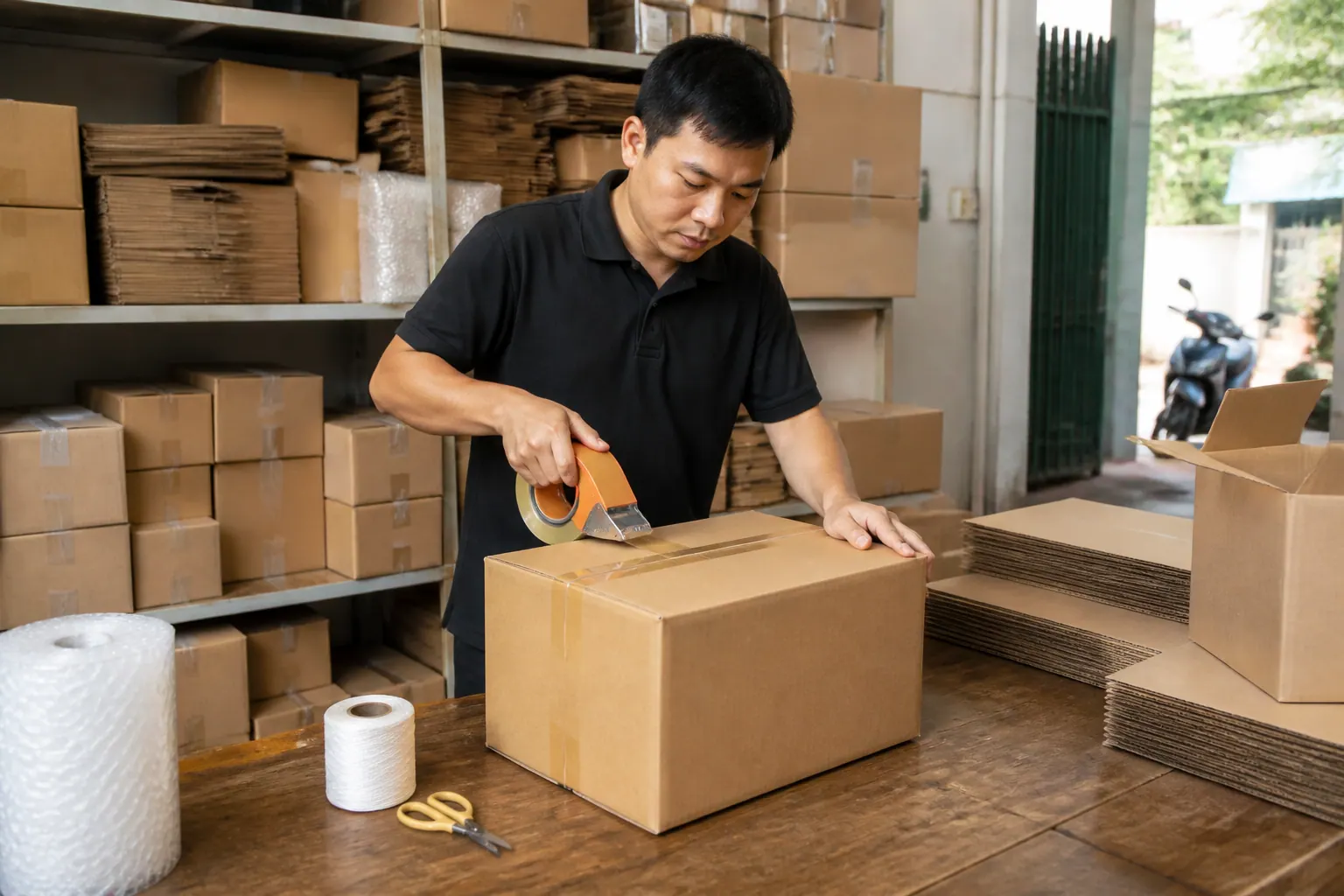 Bao bì carton là gì? Vai trò trong đóng gói và vận chuyển - các loại bao bì carton