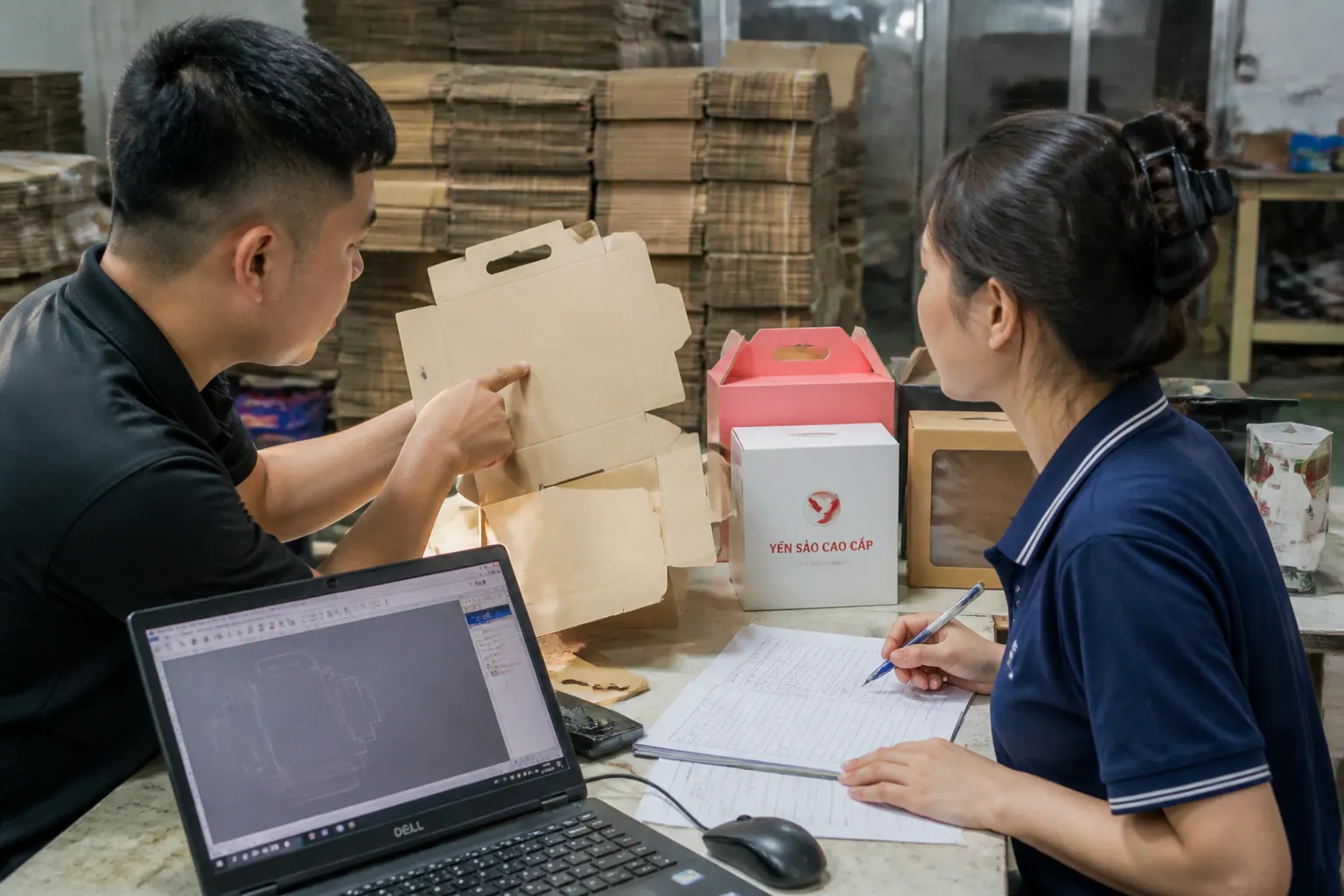 Báo giá hộp carton bế khuôn – Các yếu tố ảnh hưởng đến chi phí