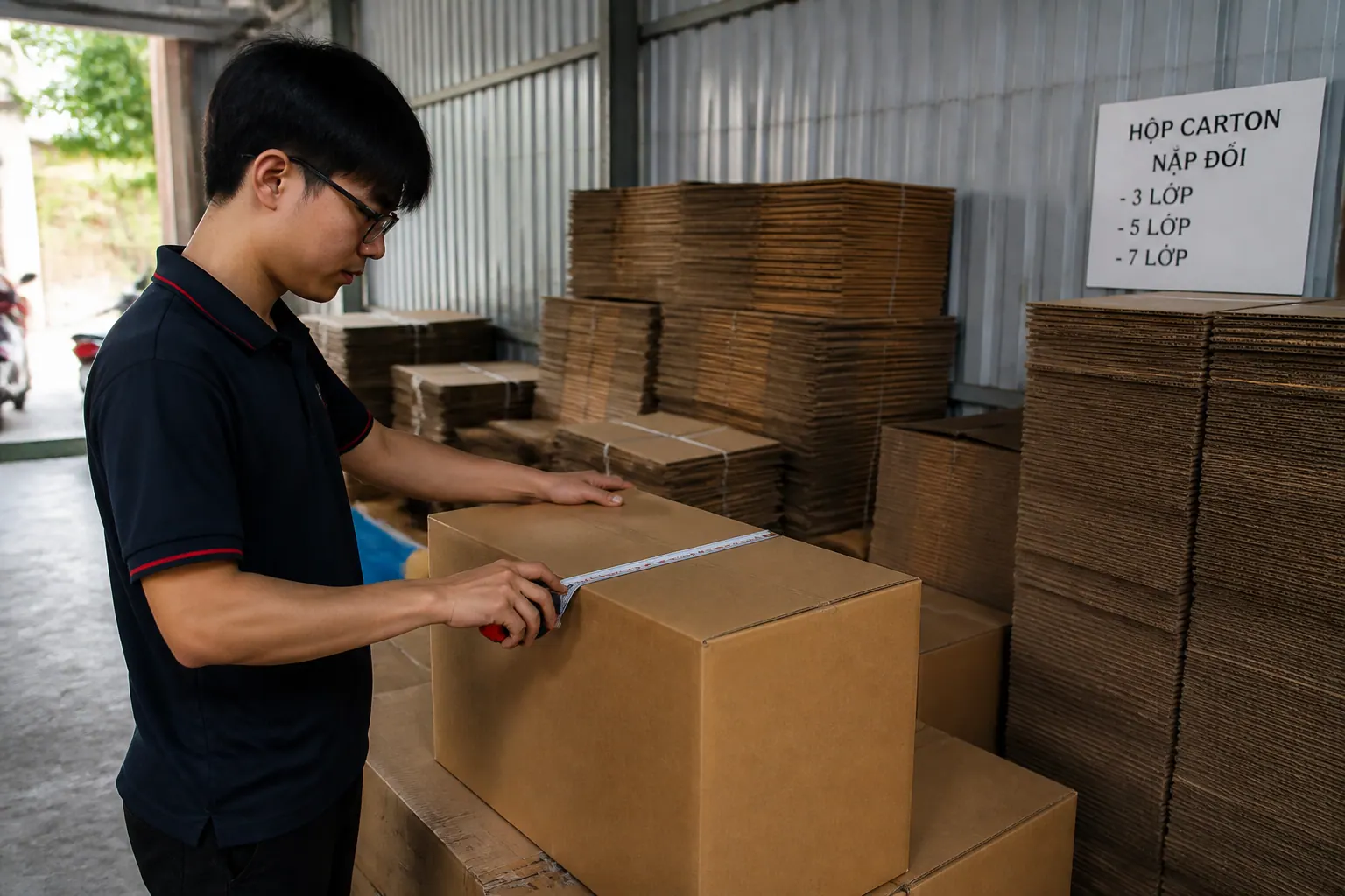 Báo giá hộp carton nắp đối – Những yếu tố ảnh hưởng