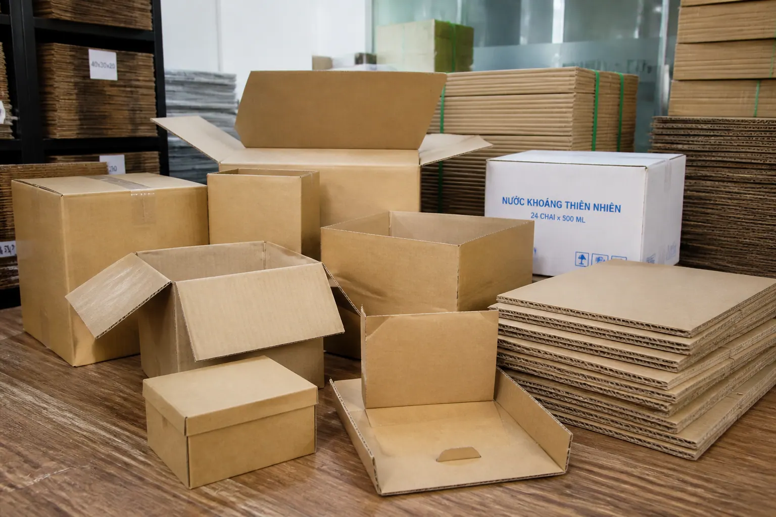 các loại bao bì carton