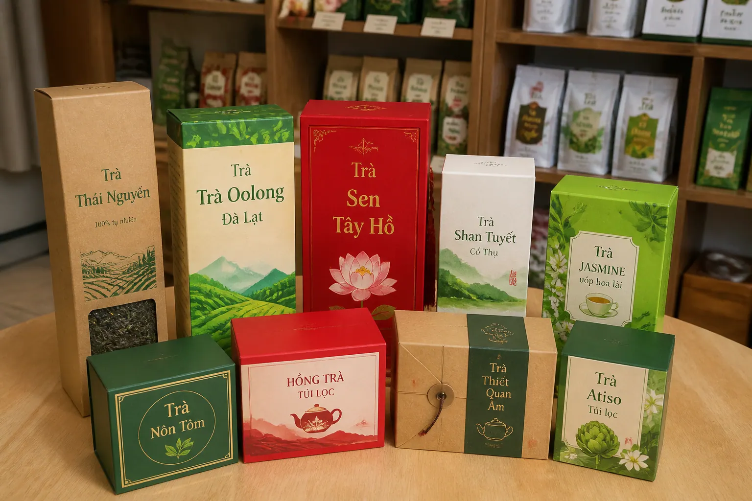 Các Loại Hộp Carton Đựng Trà Phổ Biến Các Loại Hộp Carton Đựng Trà Phổ Biến