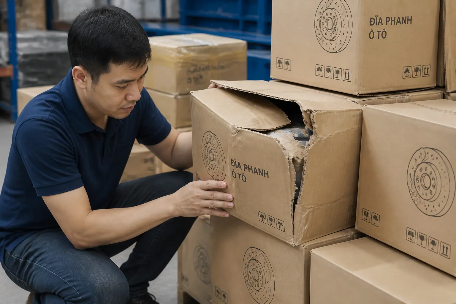 Các lỗi thường gặp khi đặt in bao bì carton phụ tùng ô tô