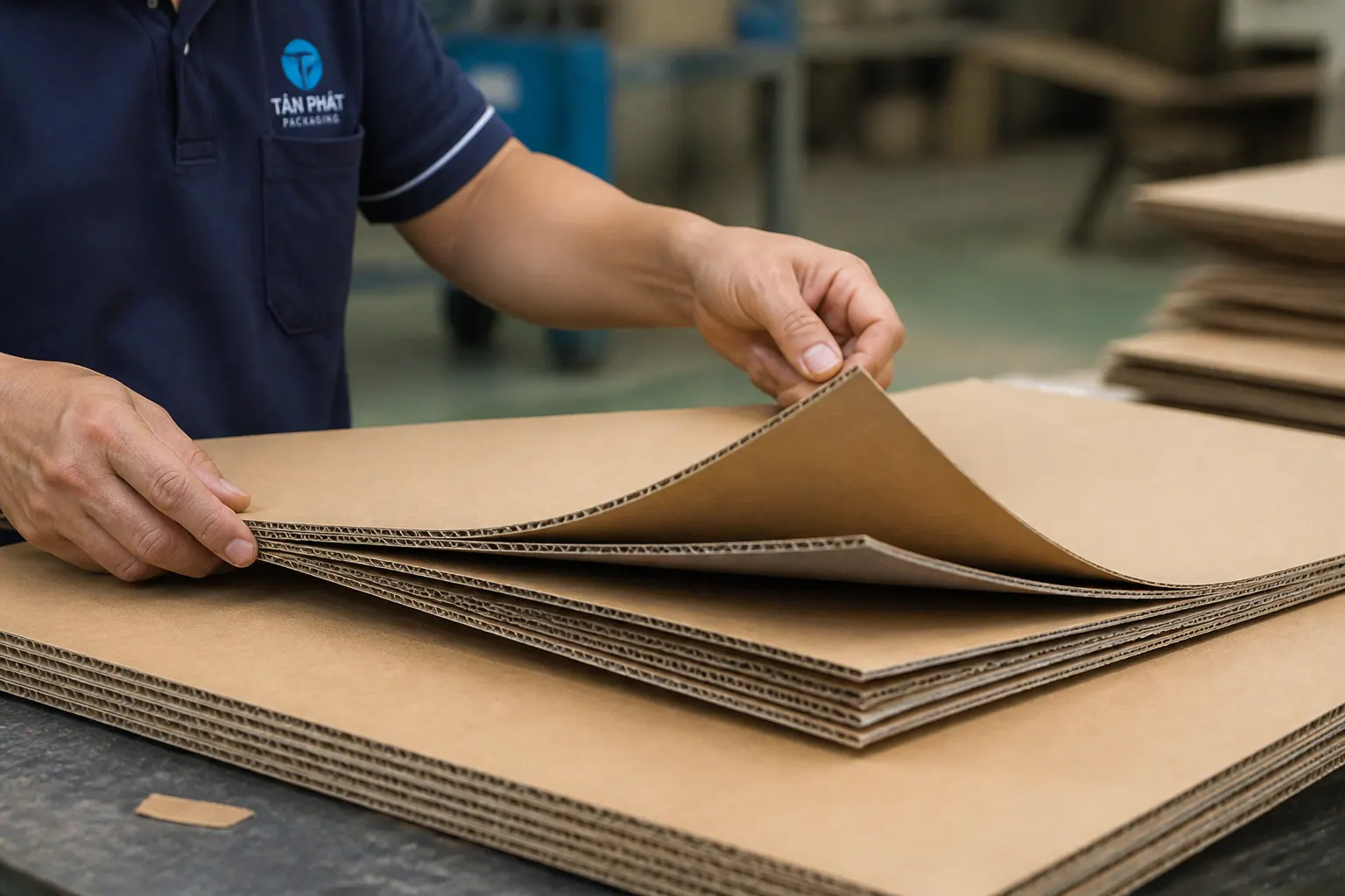 Các lớp giấy và định lượng - bao bì carton hóa chất