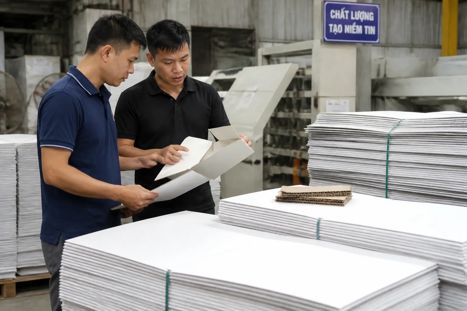 Các yếu tố ảnh hưởng đến giá bao bì carton trắng