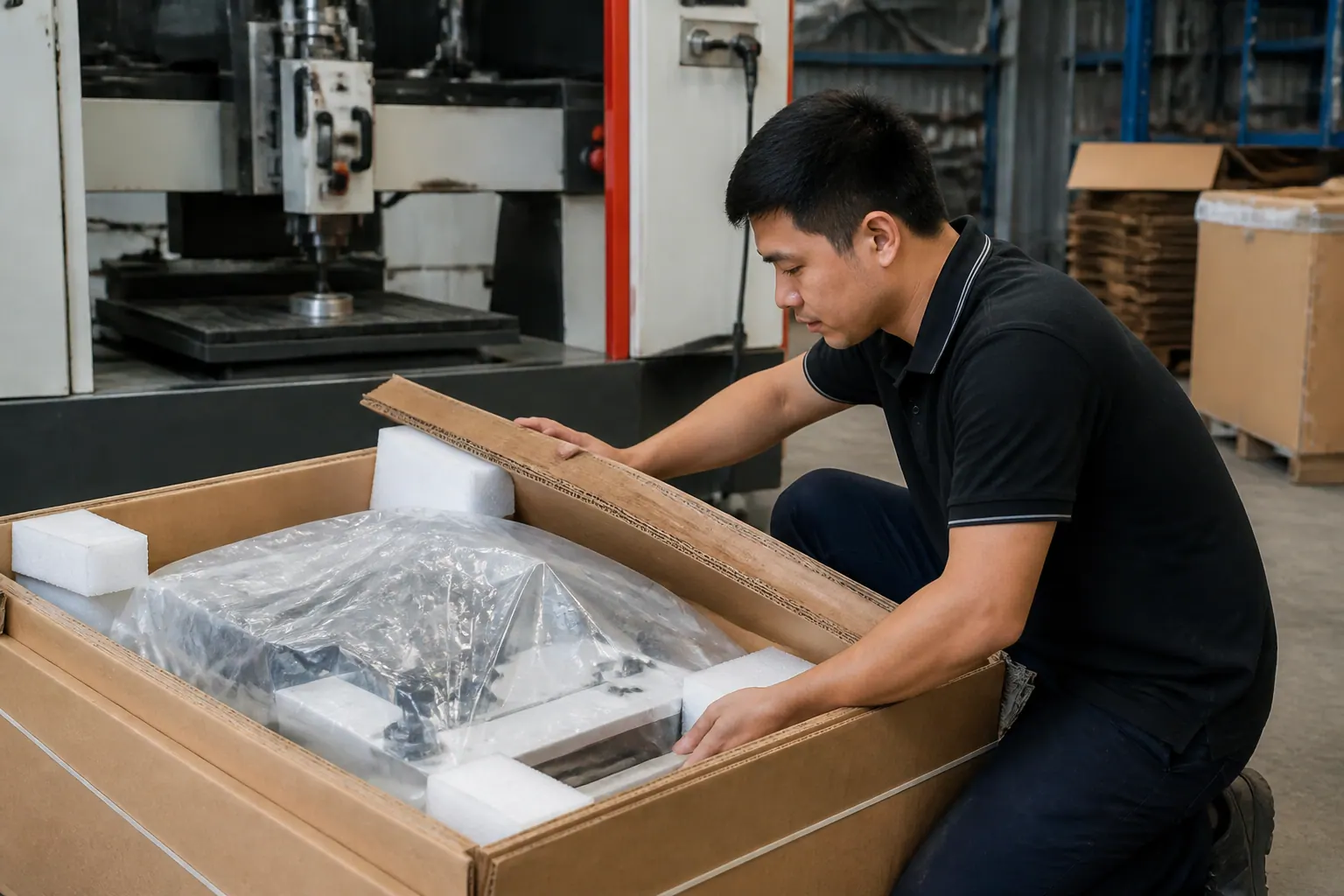 Cách chọn bao bì carton máy móc phù hợp