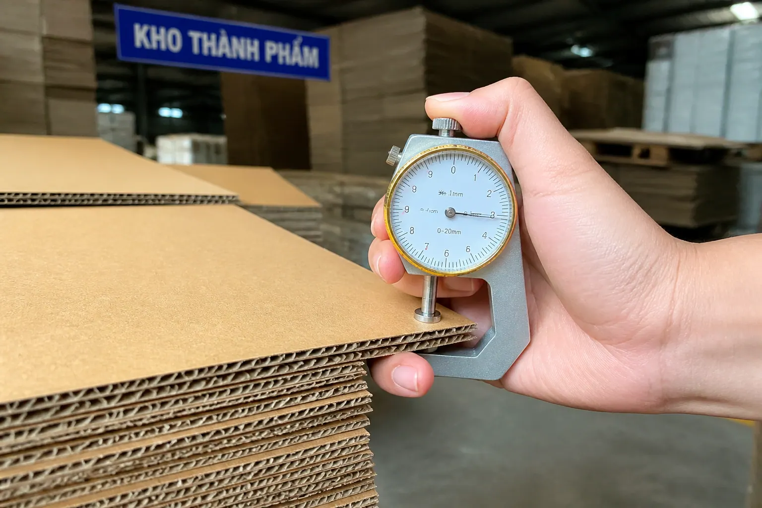 Định lượng giấy (GSM) - bao bì carton chịu lực