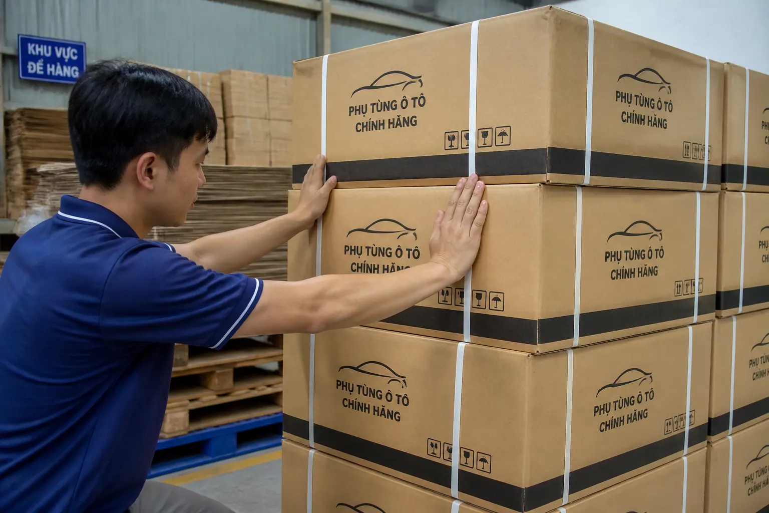 Độ bền cơ học - bao bì carton phụ tùng ô tô