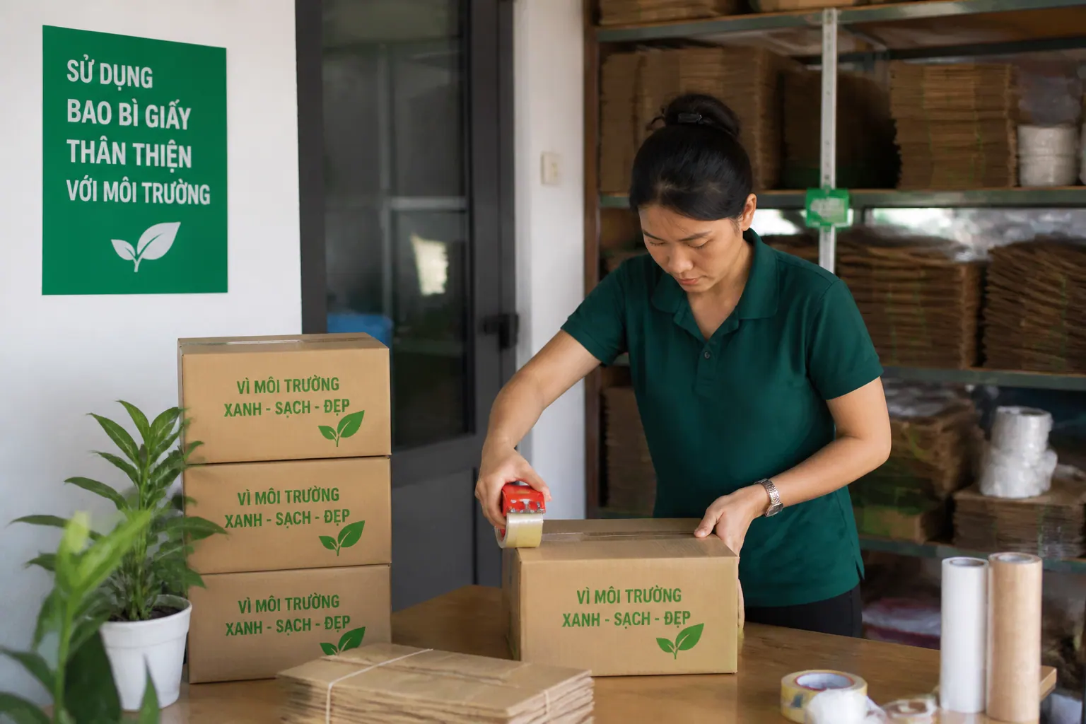 Dựa trên yêu cầu bảo vệ môi trường - các loại bao bì carton