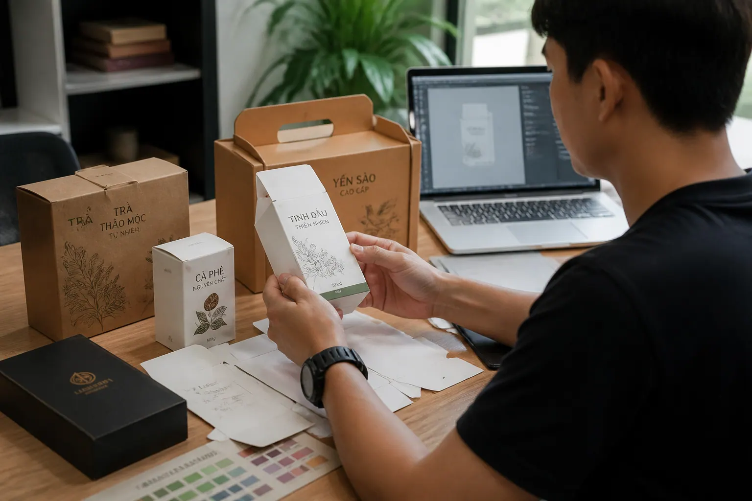 Dựa trên yêu cầu in ấn, thẩm mỹ - các loại bao bì carton