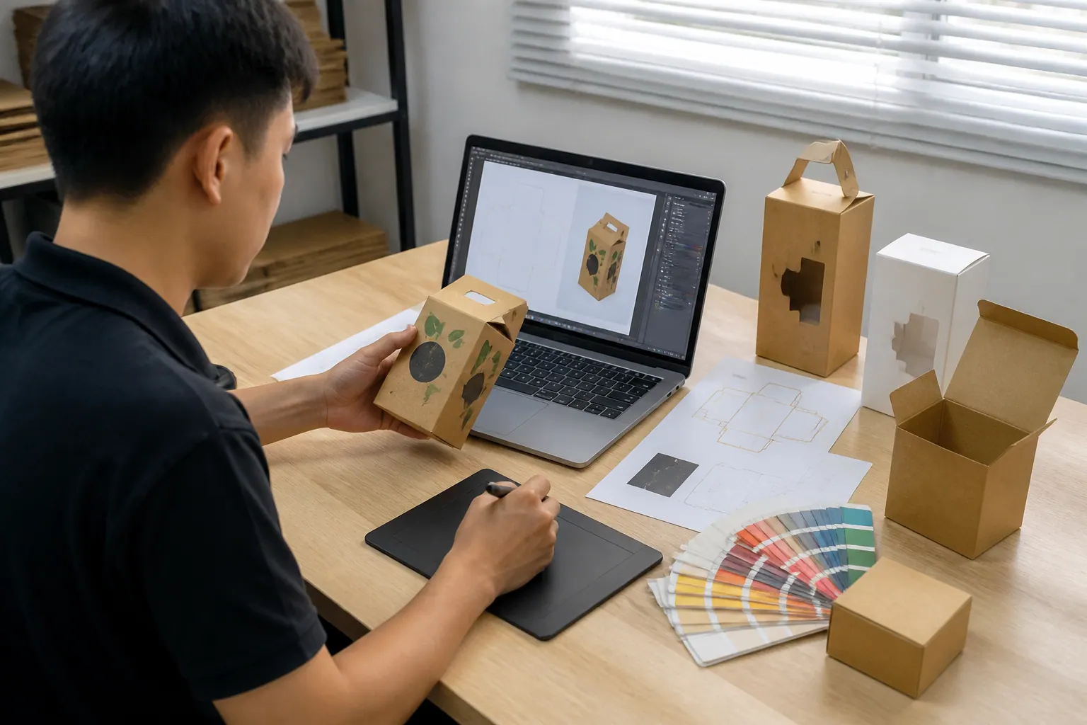 Dựa trên y in ấn và thẩm mỹ - bao bì carton là gì