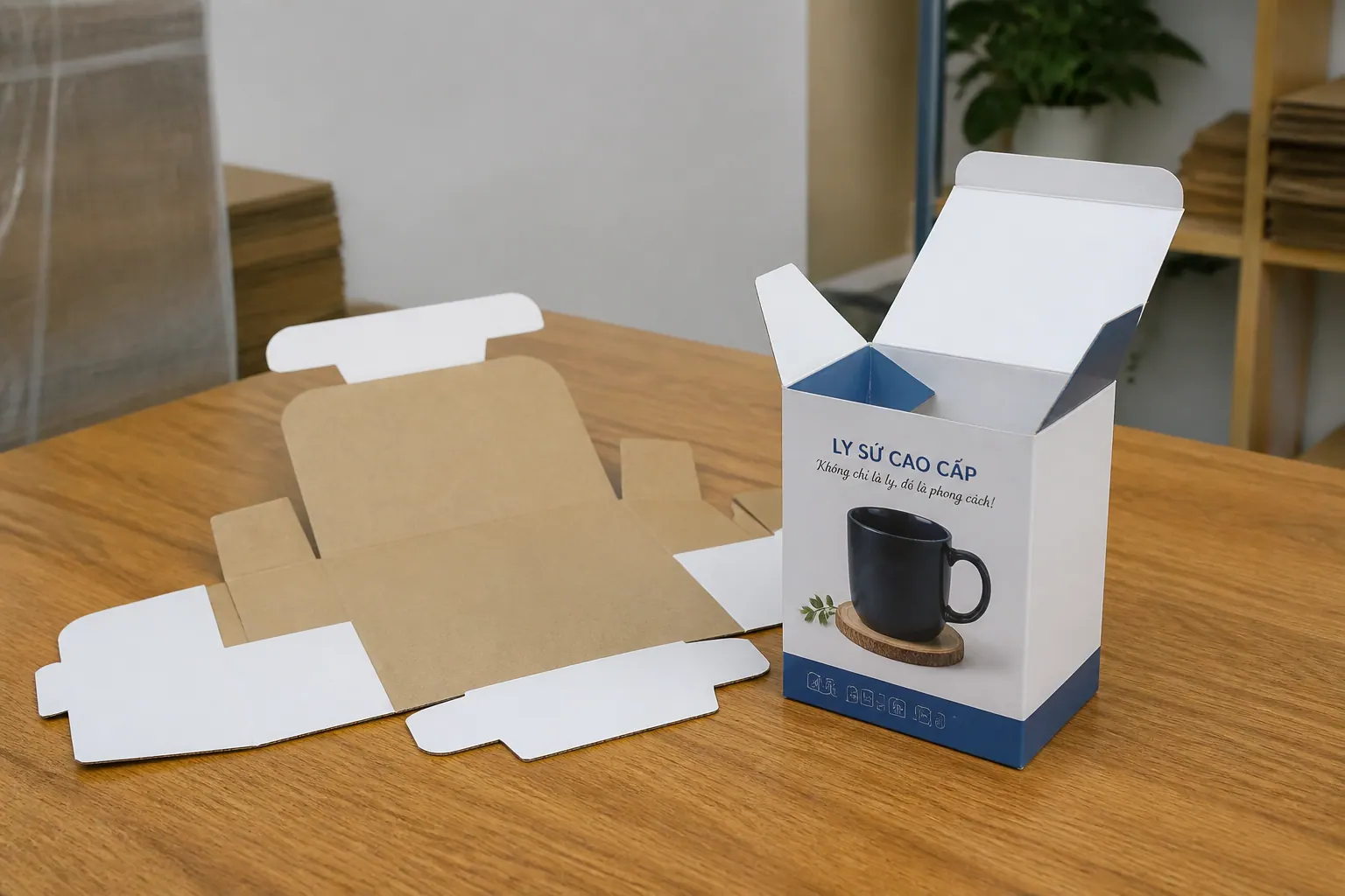 Giấy duplex - các loại bao bì carton