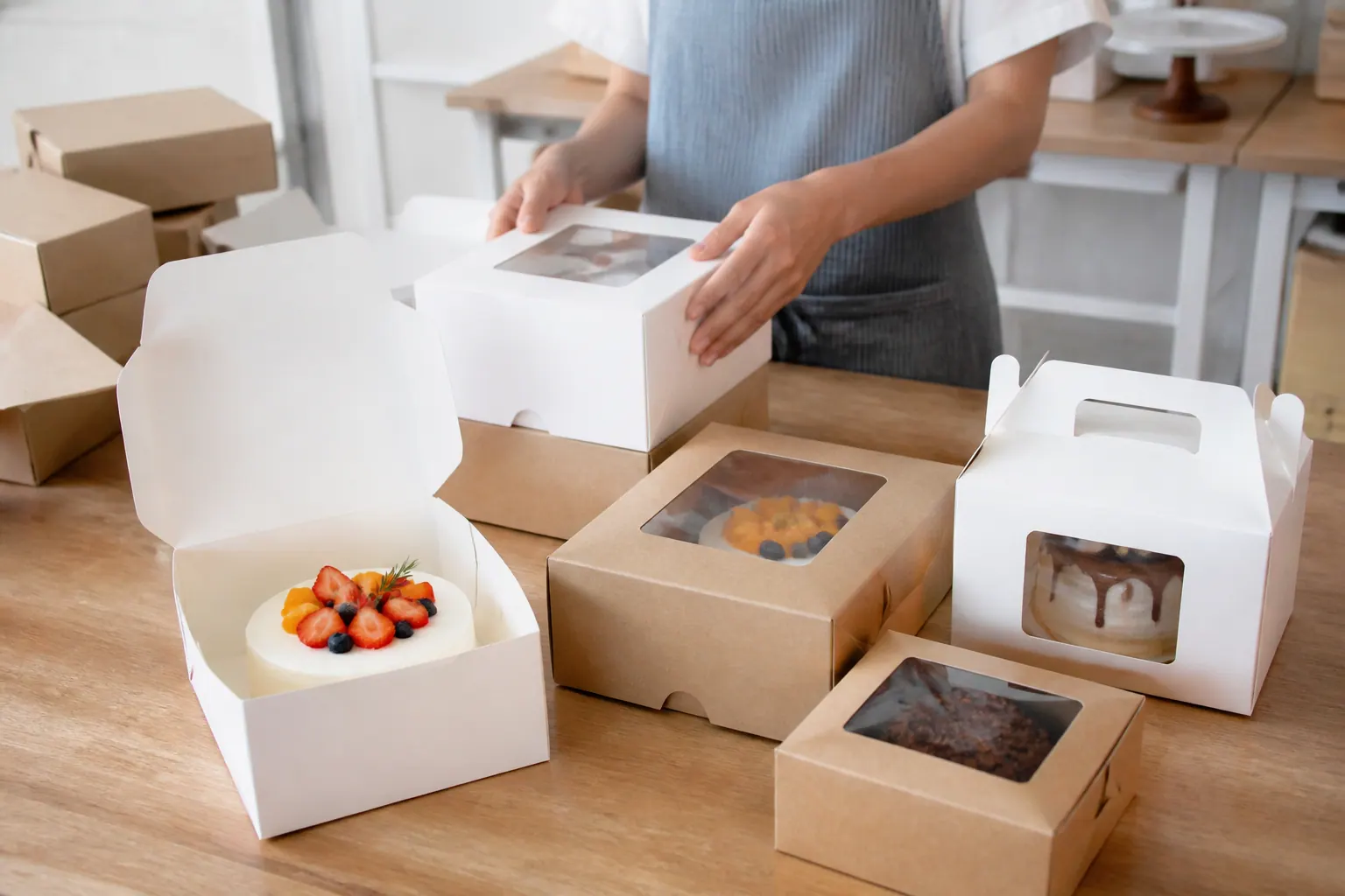 hộp carton đựng bánh