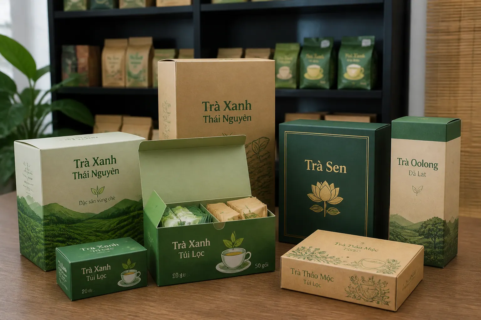 hộp carton đựng trà hộp carton đựng trà