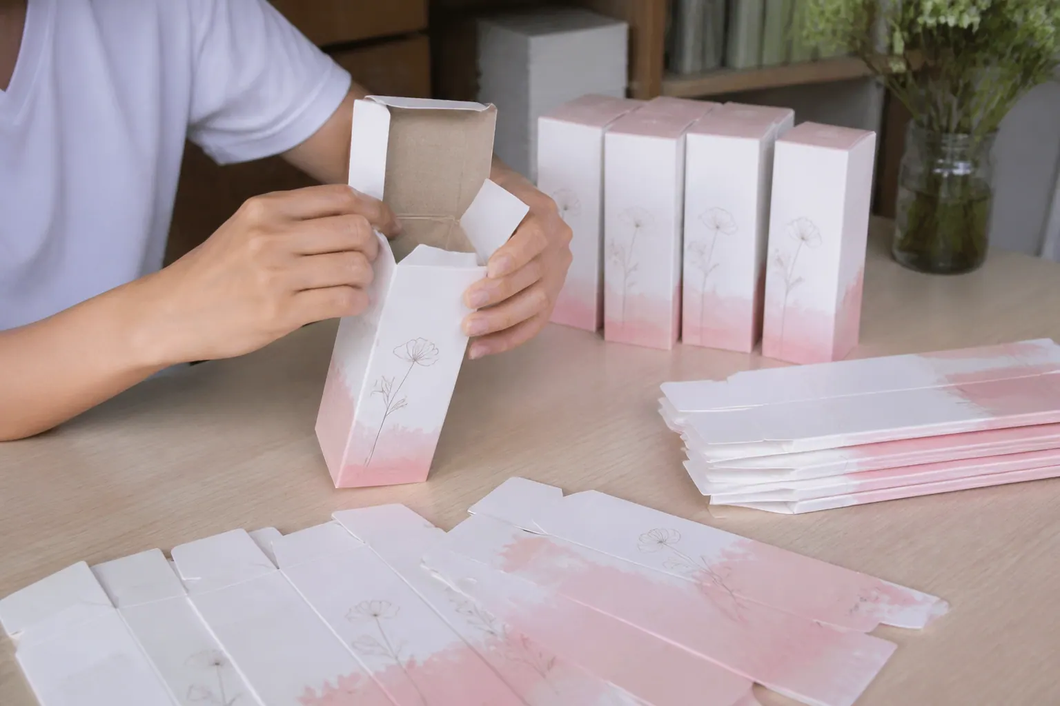 Hộp carton gấp (folding carton) - hộp carton đựng mỹ phẩm