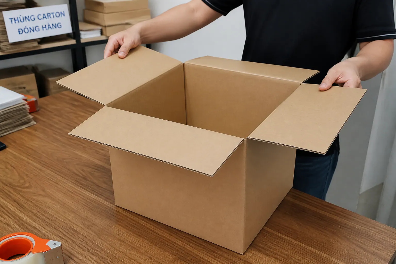 Hộp carton nắp đối là gì?
