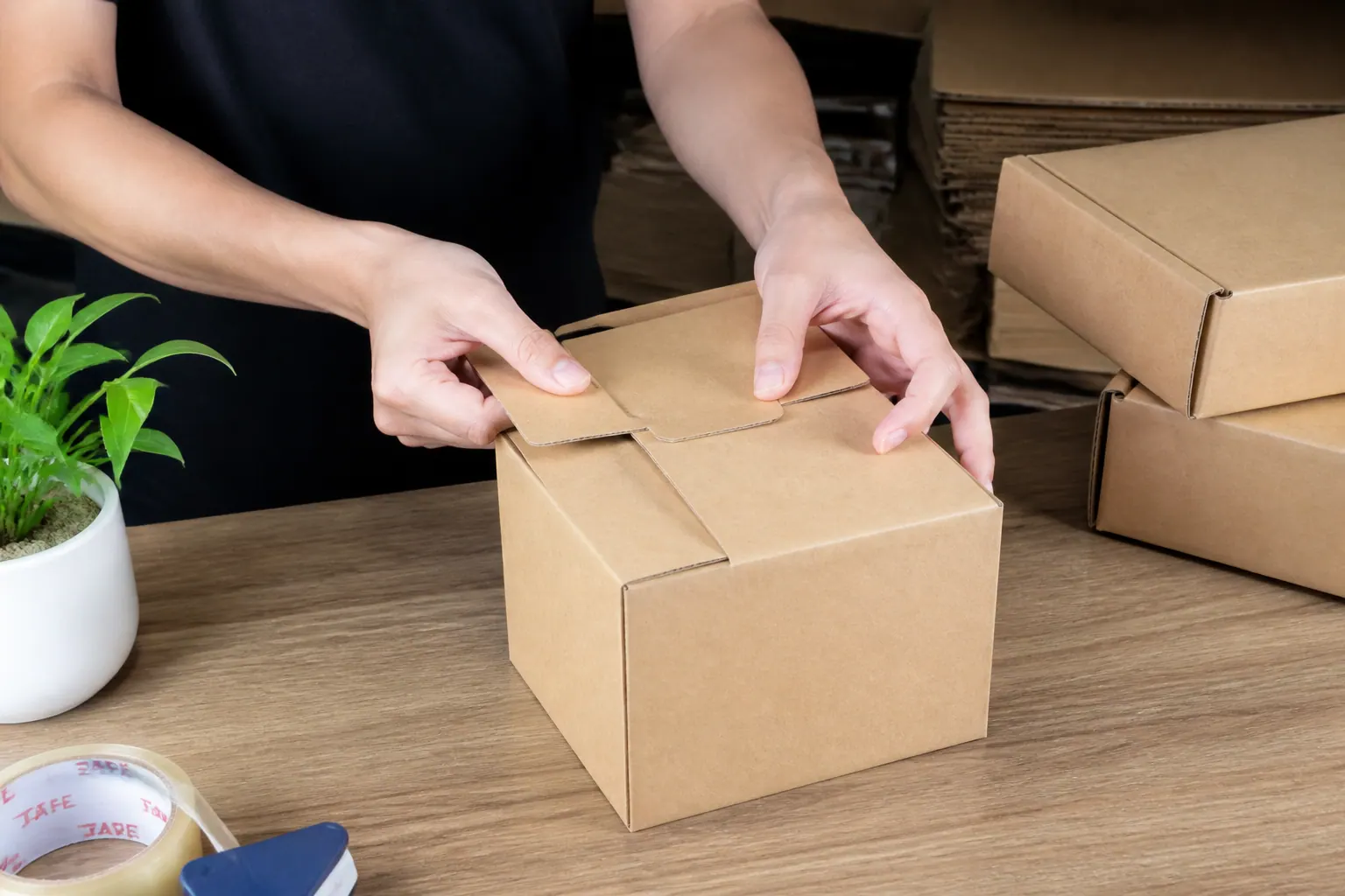 Hộp carton tự khóa là gì?