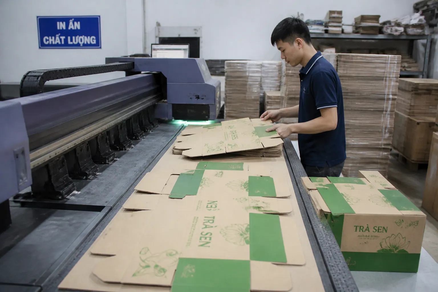 In Ấn Và Gia Công | hộp carton nắp gài In Ấn Và Gia Công - hộp carton nắp gài