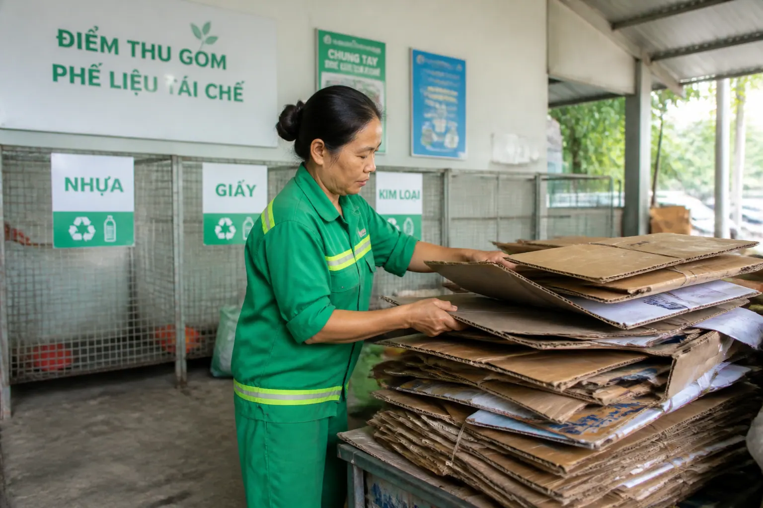 Khả năng tái chế và phân hủy - bao bì carton thân thiện môi trường