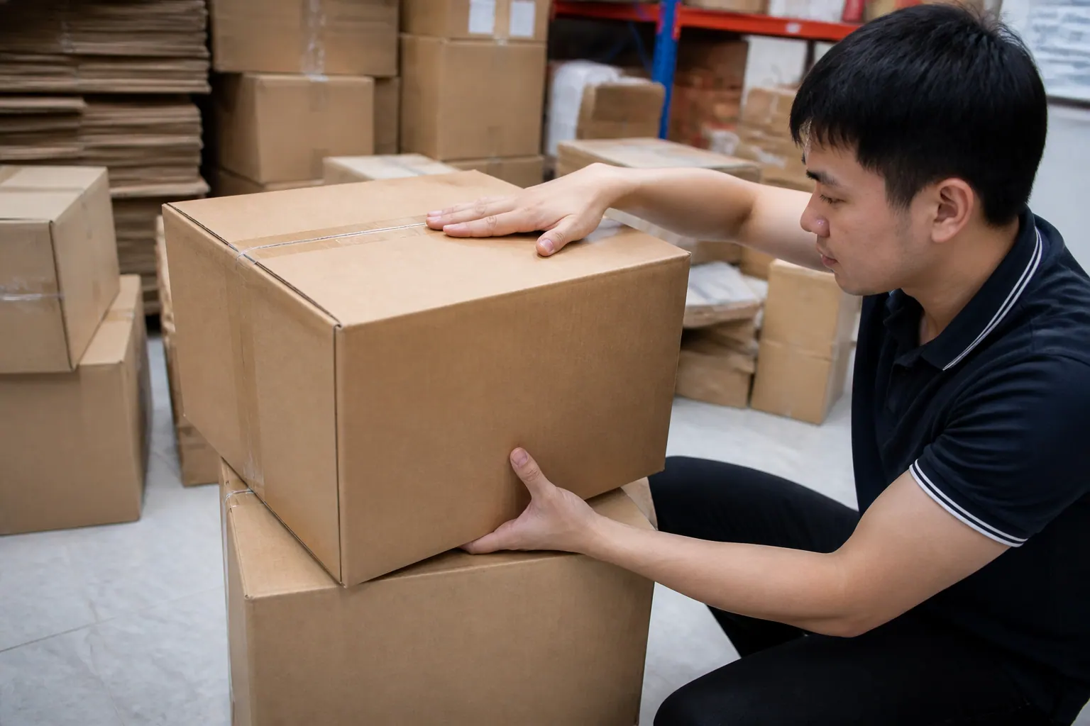 Kiểm tra thực tế đơn giản - bao bì carton chịu lực