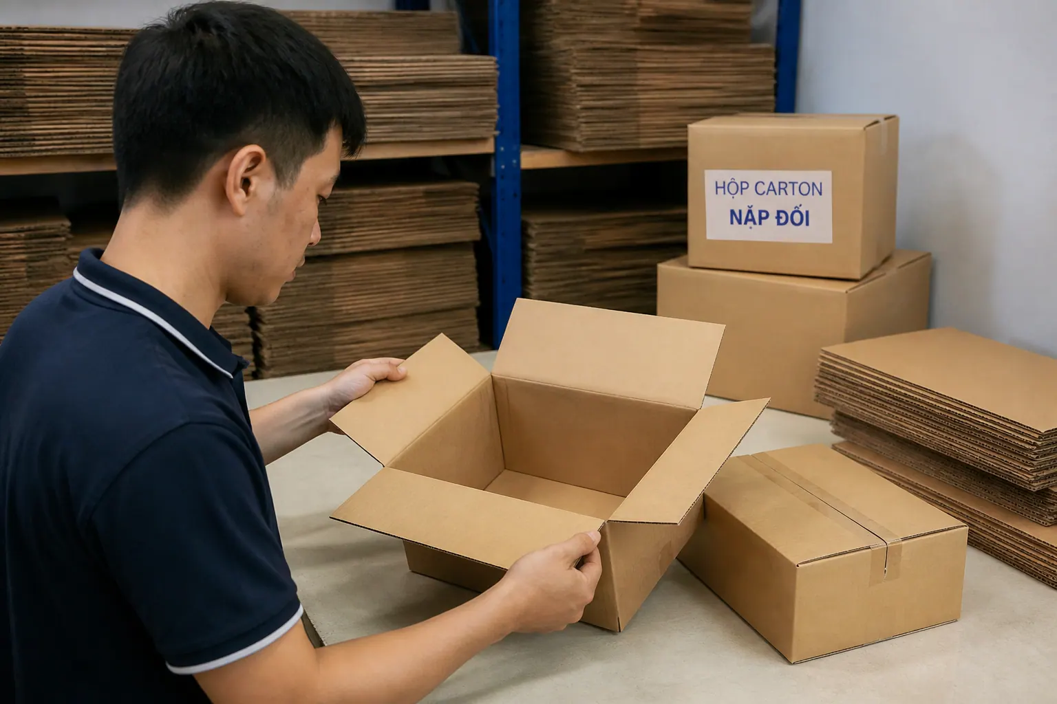 Kinh nghiệm chọn mua hộp carton nắp đối phù hợp