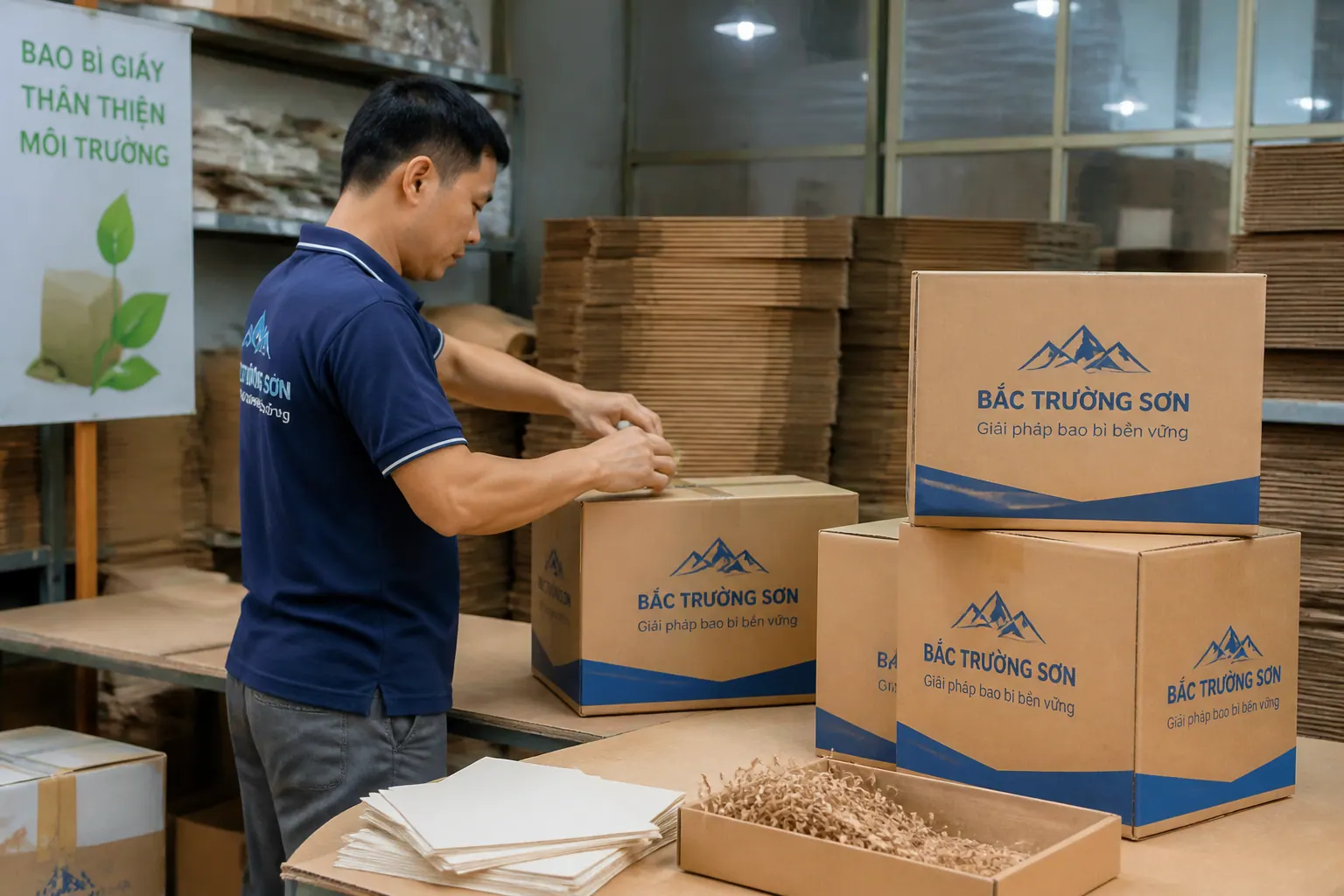 Kinh nghiệm triển khai bao bì hiệu quả từ Bắc Trường Sơn - bao bì carton và bao bì giấy