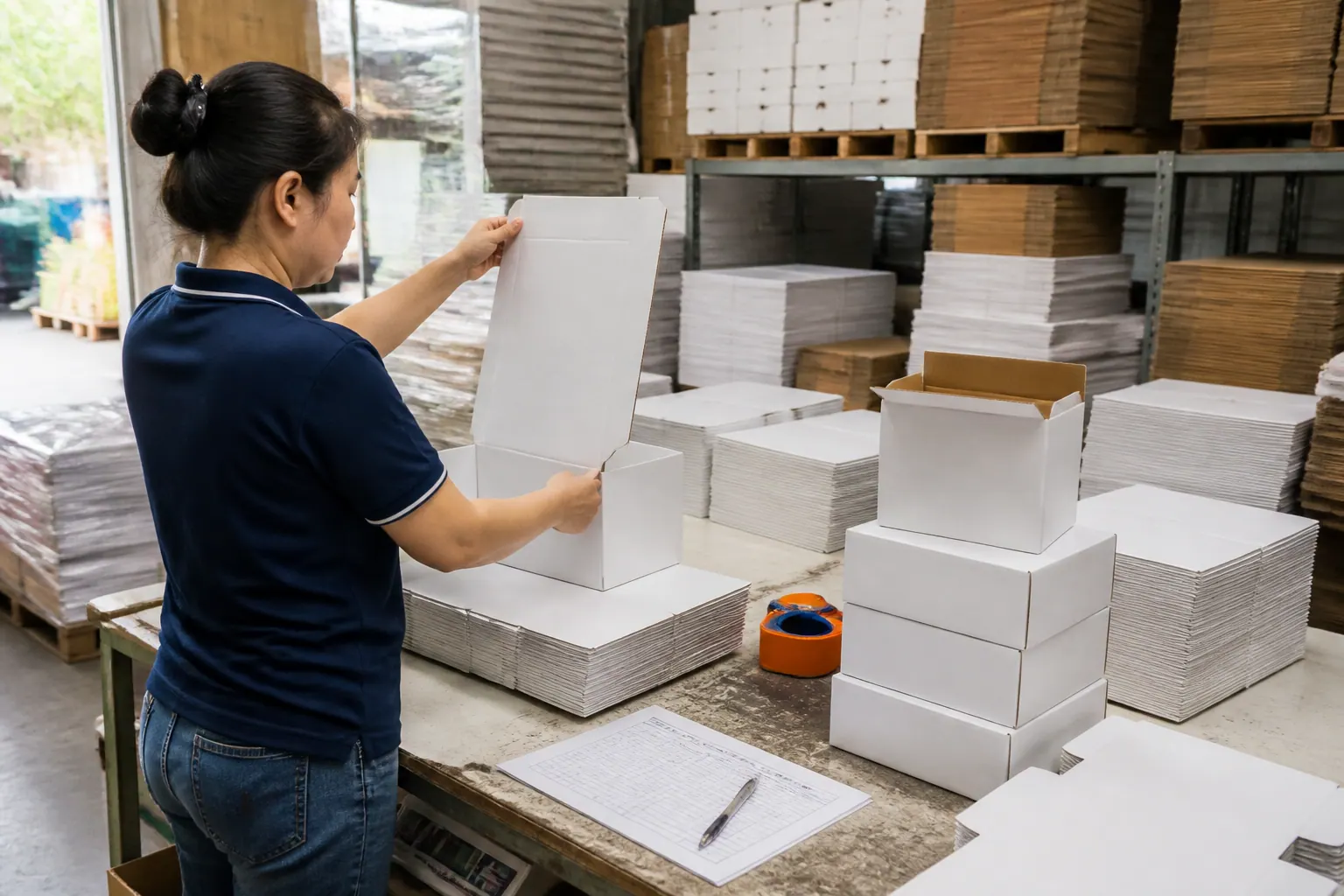 Kinh nghiệm triển khai đặt hàng bao bì carton trắng hiệu quả với chi phí tối ưu