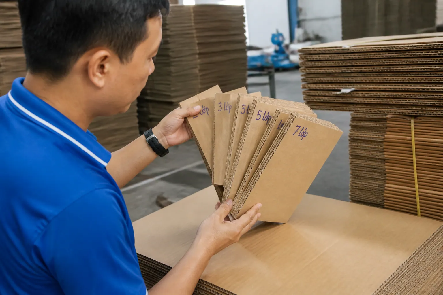 Lựa chọn chất liệu, số lớp, định lượng - hộp carton