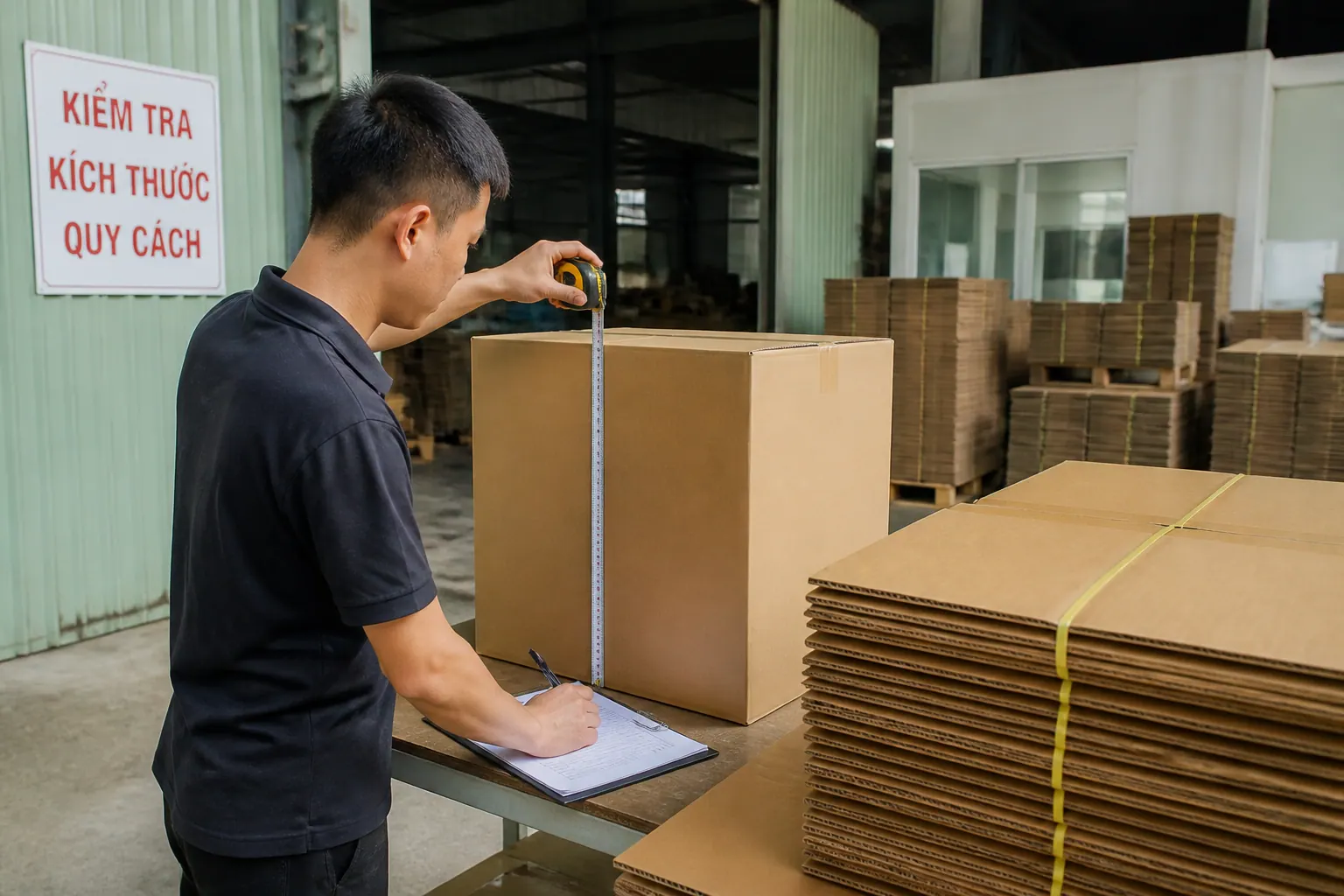 Lưu ý khi đặt hàng - bao bì carton chịu lực