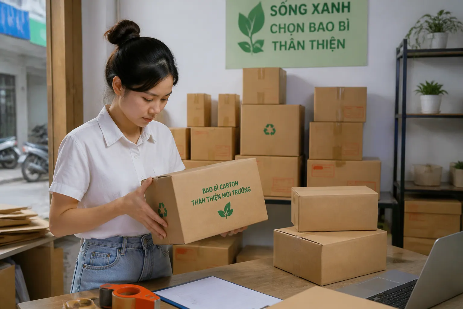 Lưu ý khi lựa chọn bao bì carton thân thiện môi trường cho doanh nghiệp