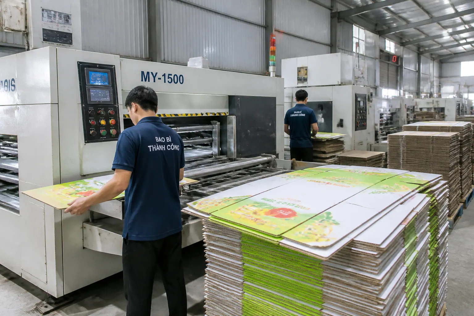 Năng lực sản xuất - bao bì carton bồi