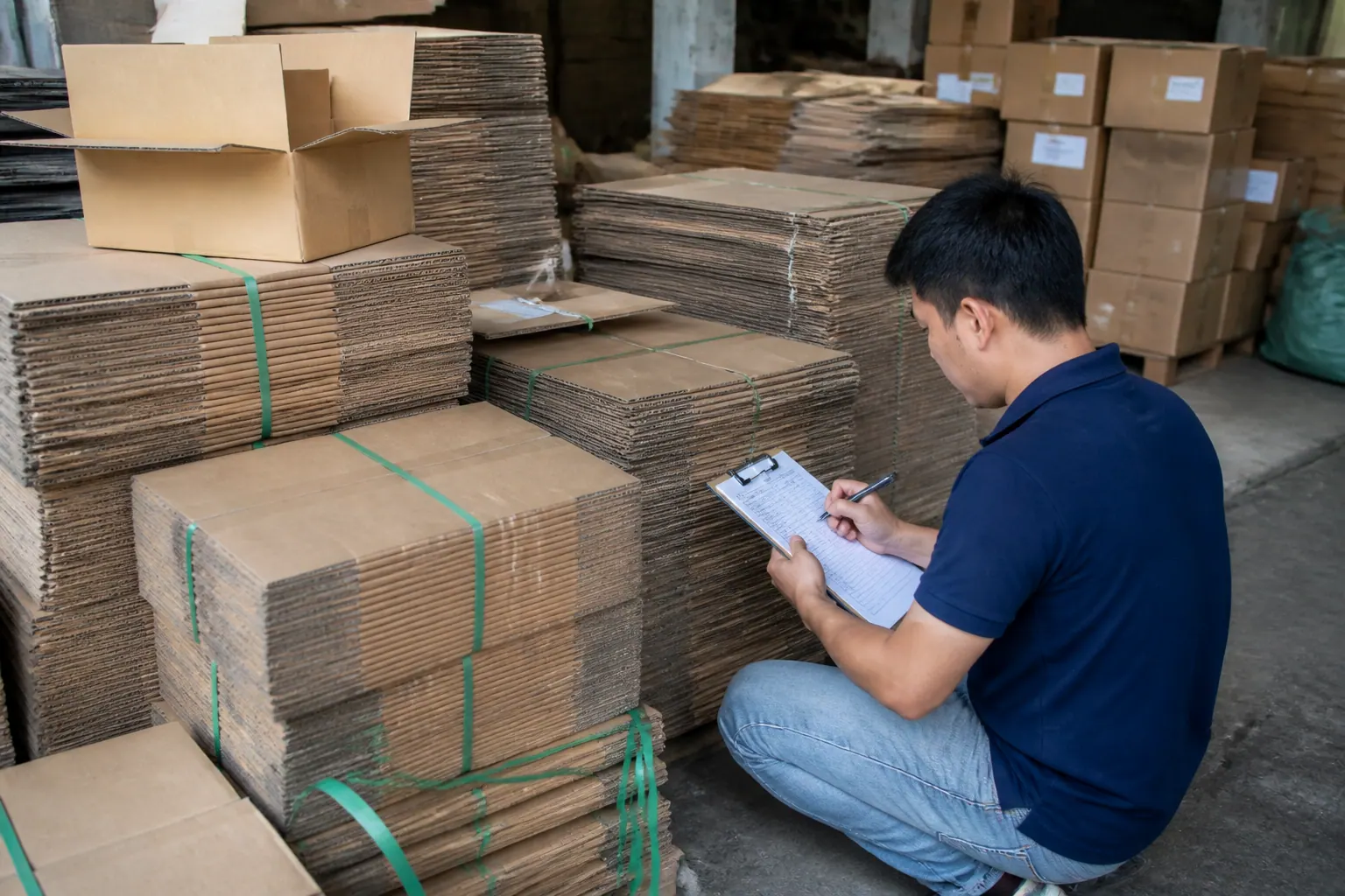 Ngân sách và số lượng - hộp carton