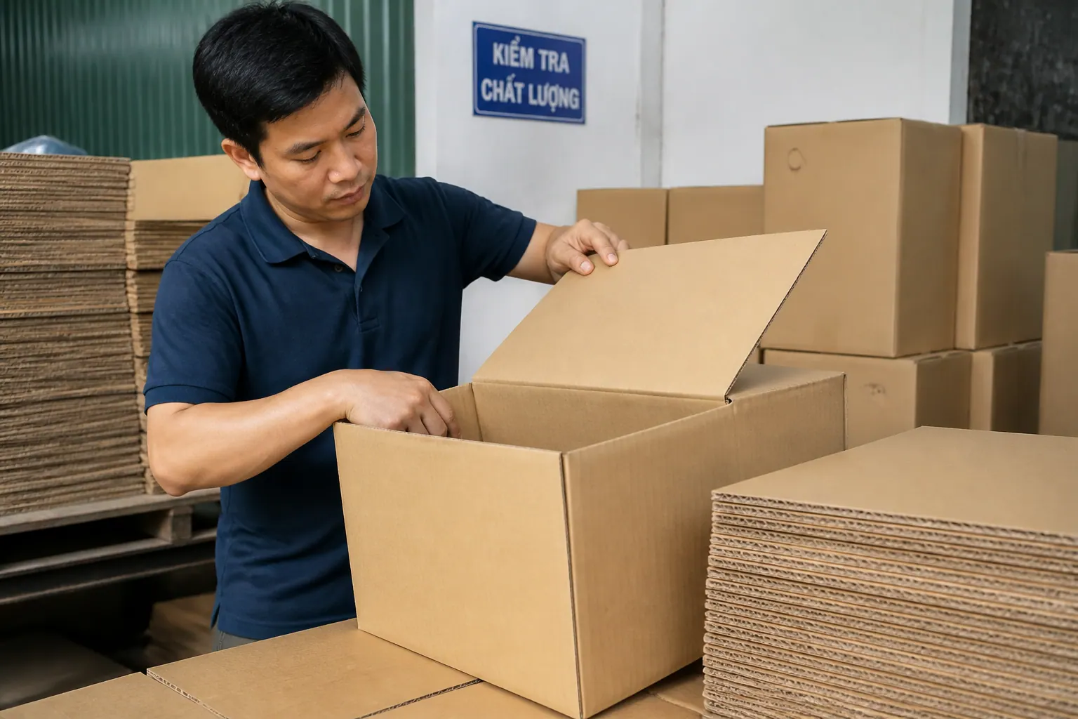 Những lưu ý khi mua thùng carton 5 lớp sóng AB