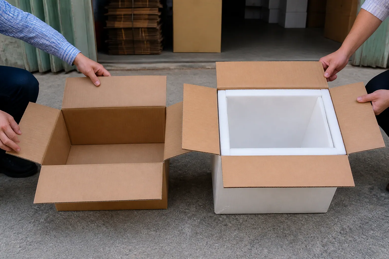 Phân biệt carton lạnh và carton thường - bao bì carton lạnh