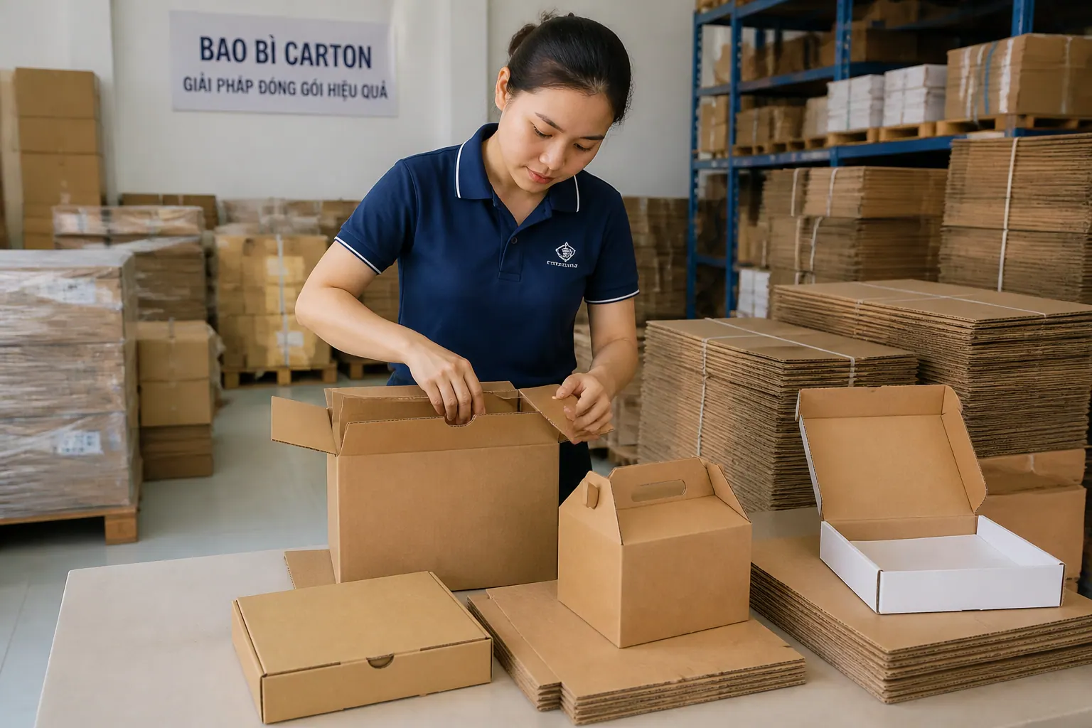 Phân loại chất lượng bao bì carton theo cấu trúc và mục đích sử dụng