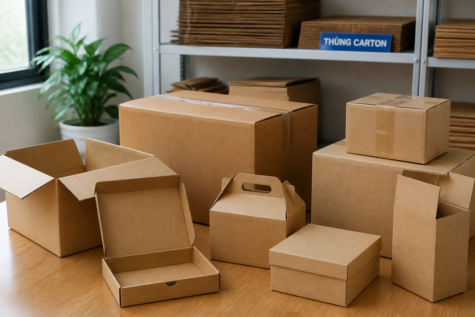Phân Loại Hộp Carton Phổ Biến