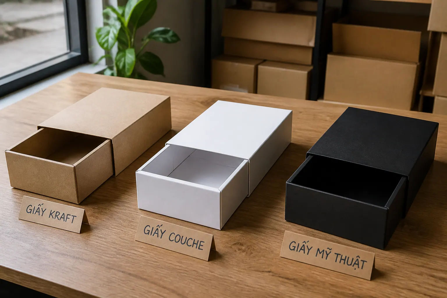 Phân loại theo chất liệu | hộp carton âm dương Phân loại theo chất liệu - hộp carton âm dương